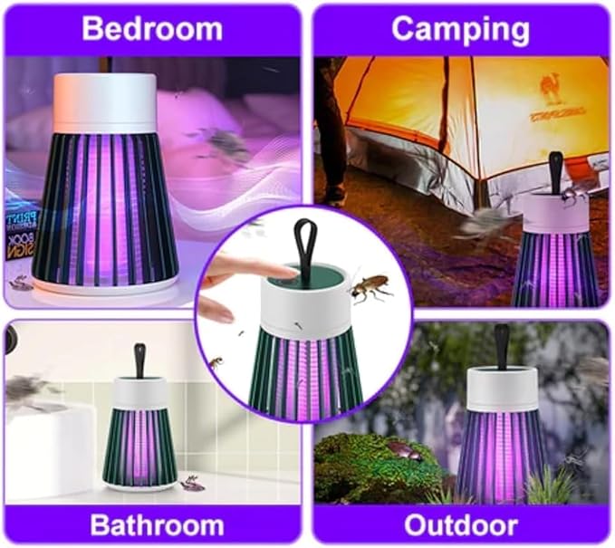 Electric. Rechargeable Mosquito Killer. Lamp,  for Indoor and Outdoor