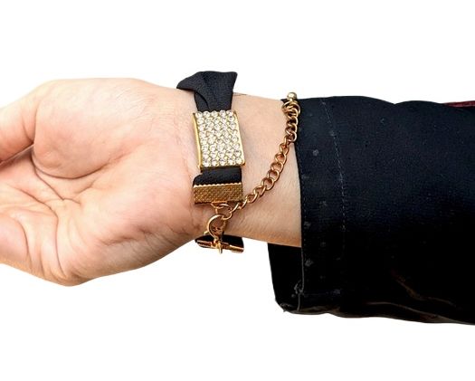 Georgette Scarf + Watch + Bracelet   Premium Gift Set