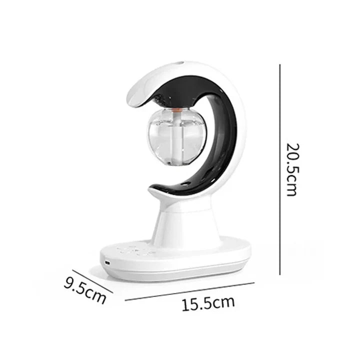 Moon Shaped Humidifier Night Lamp with Mosquito Repellent
