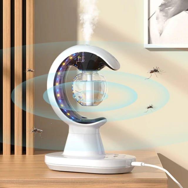 Moon Shaped Humidifier Night Lamp with Mosquito Repellent