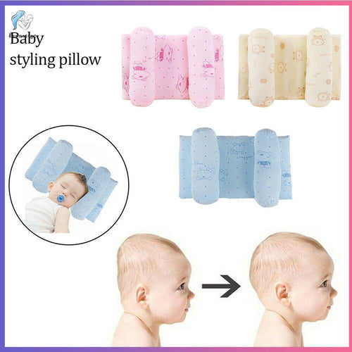Ajustable Sleeping Support Neck Protection Prevent Head Flat Anti-Roll Cushion Baby Pillow Positioner